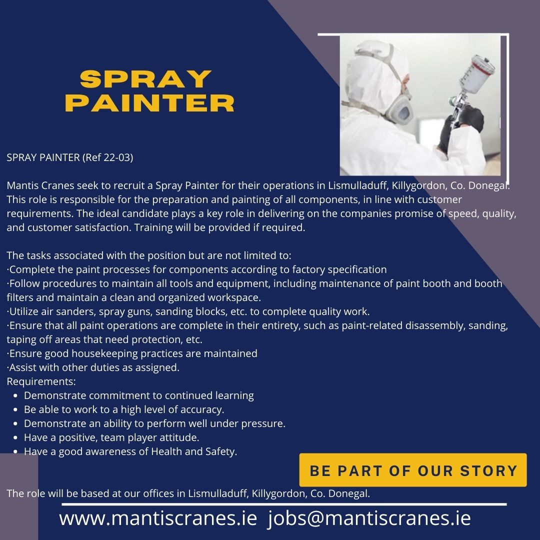 Spray Painter job