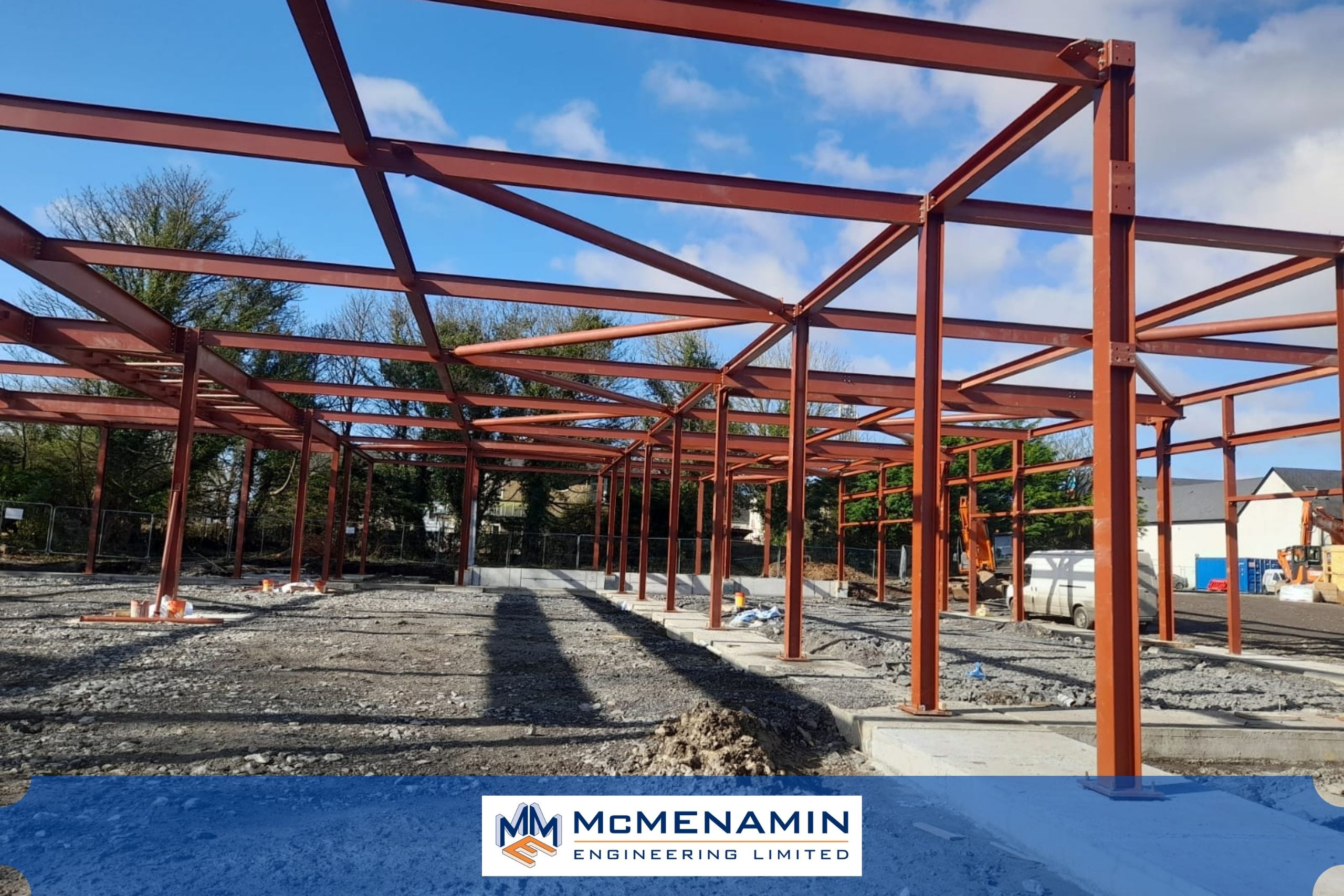structural steel and cladding supplier donegal
